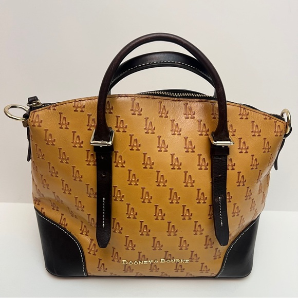 Dooney & Bourke LA Dodgers Domed Satchel - Picture 1 of 8